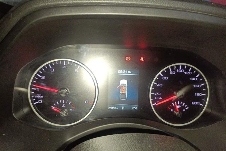 Used Great Wall Poer 2021 2.0T Commercial Version Automatic Gasoline Two-Wheel Drive Elite Trim with Long Bed – GW4C20B Instrument Cluster