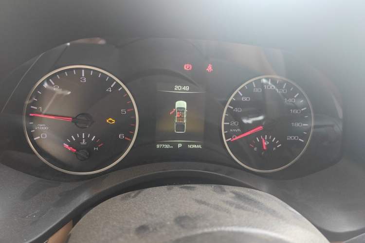 Used Great Wall Poer 2021 2.0T Commercial Version Automatic Diesel Two-Wheel Drive Elite Trim with Long Bed – GW4D20M Instrument Cluster