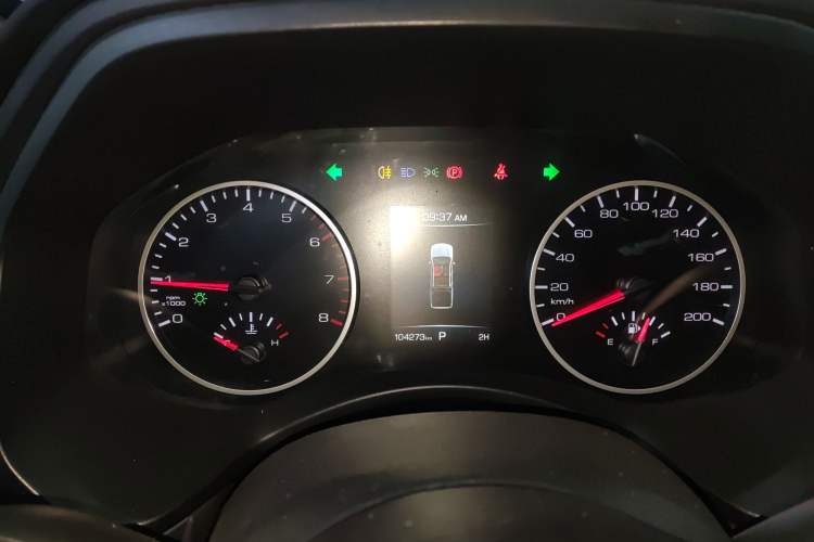 Used Great Wall Poer 2021 2.0T Commercial Version Automatic Gasoline 4x4 Elite Trim with Long Bed – GW4C20B Instrument Cluster
