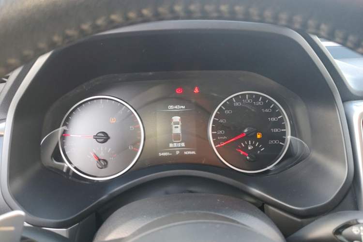 Used Great Wall Poer 2021 2.0T Commercial Version Automatic Diesel 4x4 Navigation-Type Standard Box GW4D20M Instrument Cluster