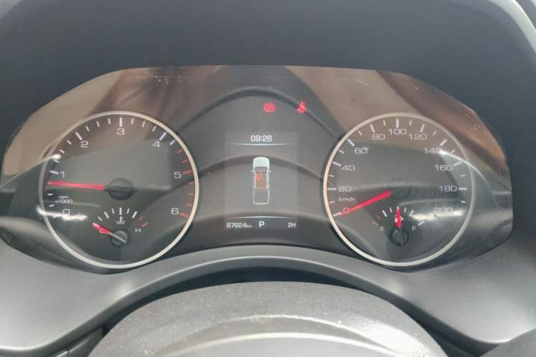 Used Great Wall Poer 2021 2.0T Commercial Version Automatic Diesel 4x4 Elite Long-Box GW4D20M Instrument Cluster