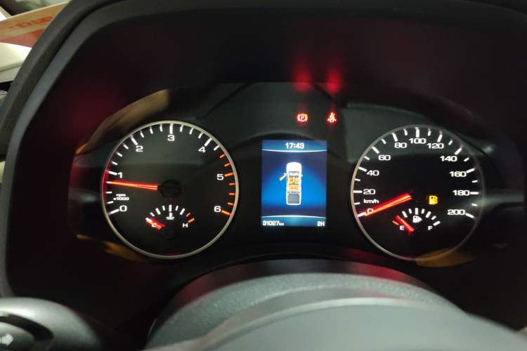 Used Great Wall Poer 2021 2.0T Commercial Version Manual Diesel 4x4 Elite Long-Box GW4D20M Instrument Cluster