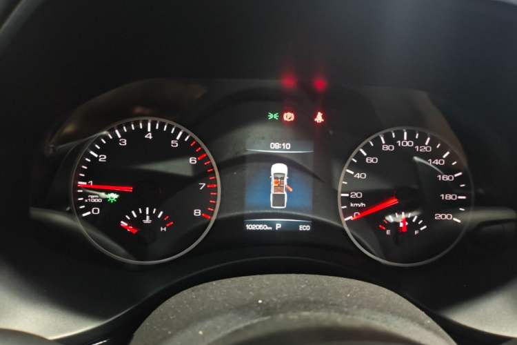Used Great Wall Poer 2021 2.0T Global Version Automatic Gasoline 4x4 Comfort Trim Standard Cab GW4C20B Instrument Cluster