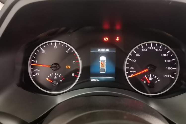 Used Great Wall Poer 2021 2.0T Commercial Version Manual Diesel Two-Wheel Drive Elite Long-Box GW4D20M Instrument Cluster