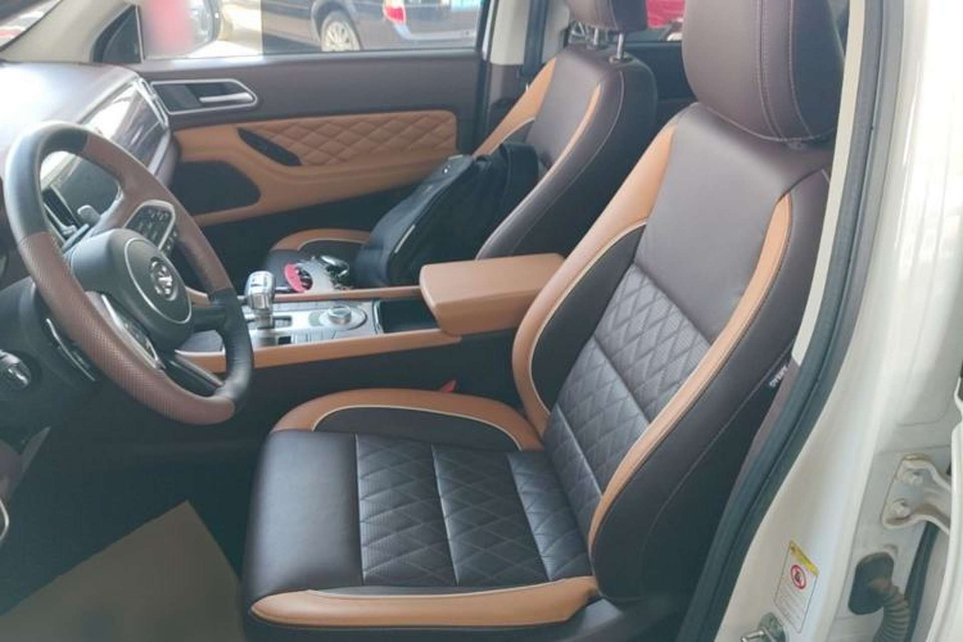 Used Great Wall Poer 2021 2.0T Global Version Automatic Diesel 4x4 Prestige Standard Cab GW4D20M Left Front Seat