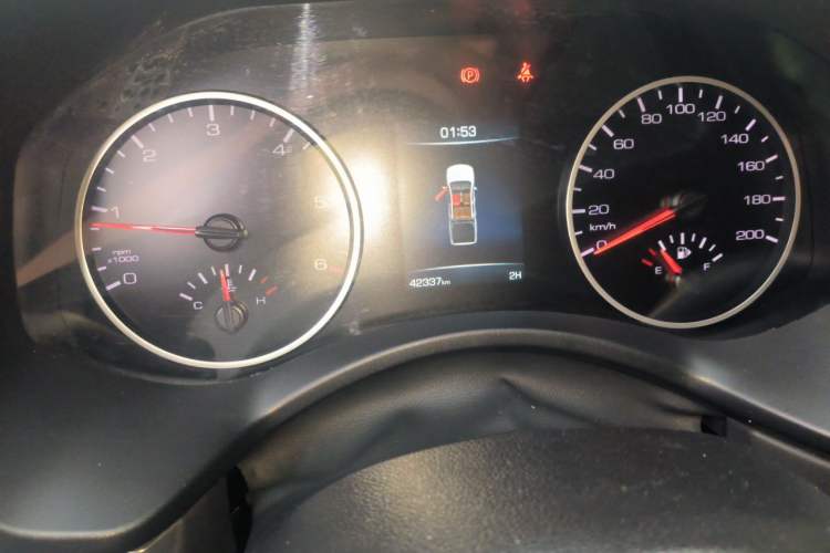 Used Great Wall Poer  Odometer Close Up