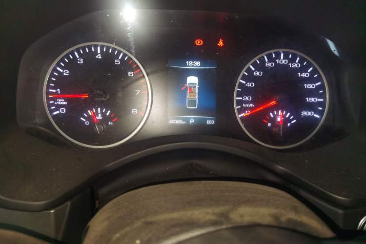 Used Great Wall Poer 2021 2.0T Commercial Version Automatic Gasoline Two-Wheel Drive Elite Trim with Long Bed – GW4C20B Odometer Close Up
