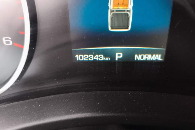 Used Great Wall Poer 2021 2.0T Commercial Version Automatic Diesel 4x4 Elite Long-Box GW4D20M Odometer Close Up
