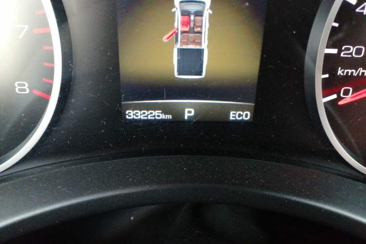 Used Great Wall Poer 2021 2.0T Global Version Automatic Gasoline 4x4 Comfort Trim Standard Cab GW4C20B Odometer Close Up