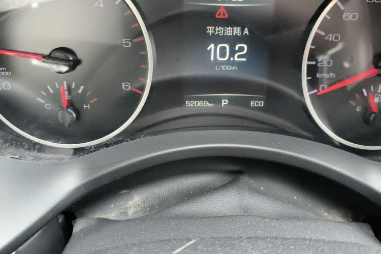 Used Great Wall Poer 2021 2.0T Commercial Version Automatic Diesel Two-Wheel Drive Elite Trim with Long Bed – GW4D20M Odometer Close Up