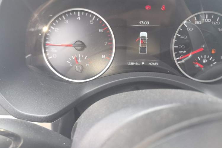 Used Great Wall Poer 2021 2.0T Commercial Version Automatic Gasoline 4x4 Navigation Type Long-Box GW4C20B Odometer Close Up