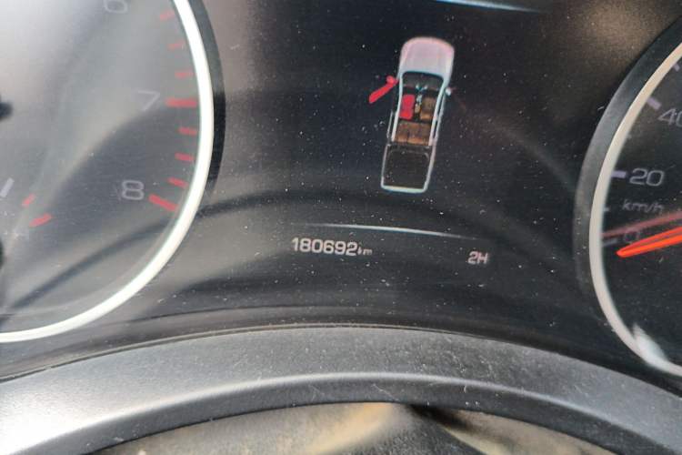 Used Great Wall Poer 2021 2.0T Commercial Version Manual Gasoline 4x4 Elite Long-Box GW4C20B Odometer Close Up