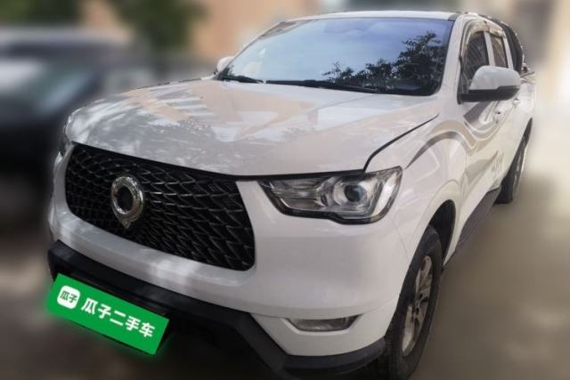 Used Great Wall Poer 2021 2.0T Commercial Version Automatic Diesel 4x4 Navigation-Ready Long-Box GW4D20M