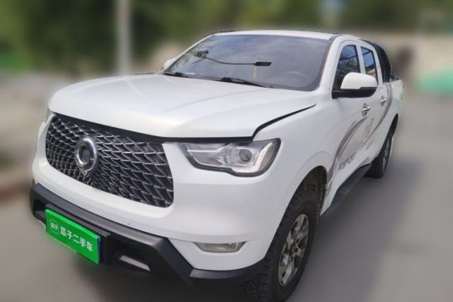 Used Great Wall Poer 2021 2.0T Commercial Version Automatic Diesel 4x4 Elite Long-Box GW4D20M