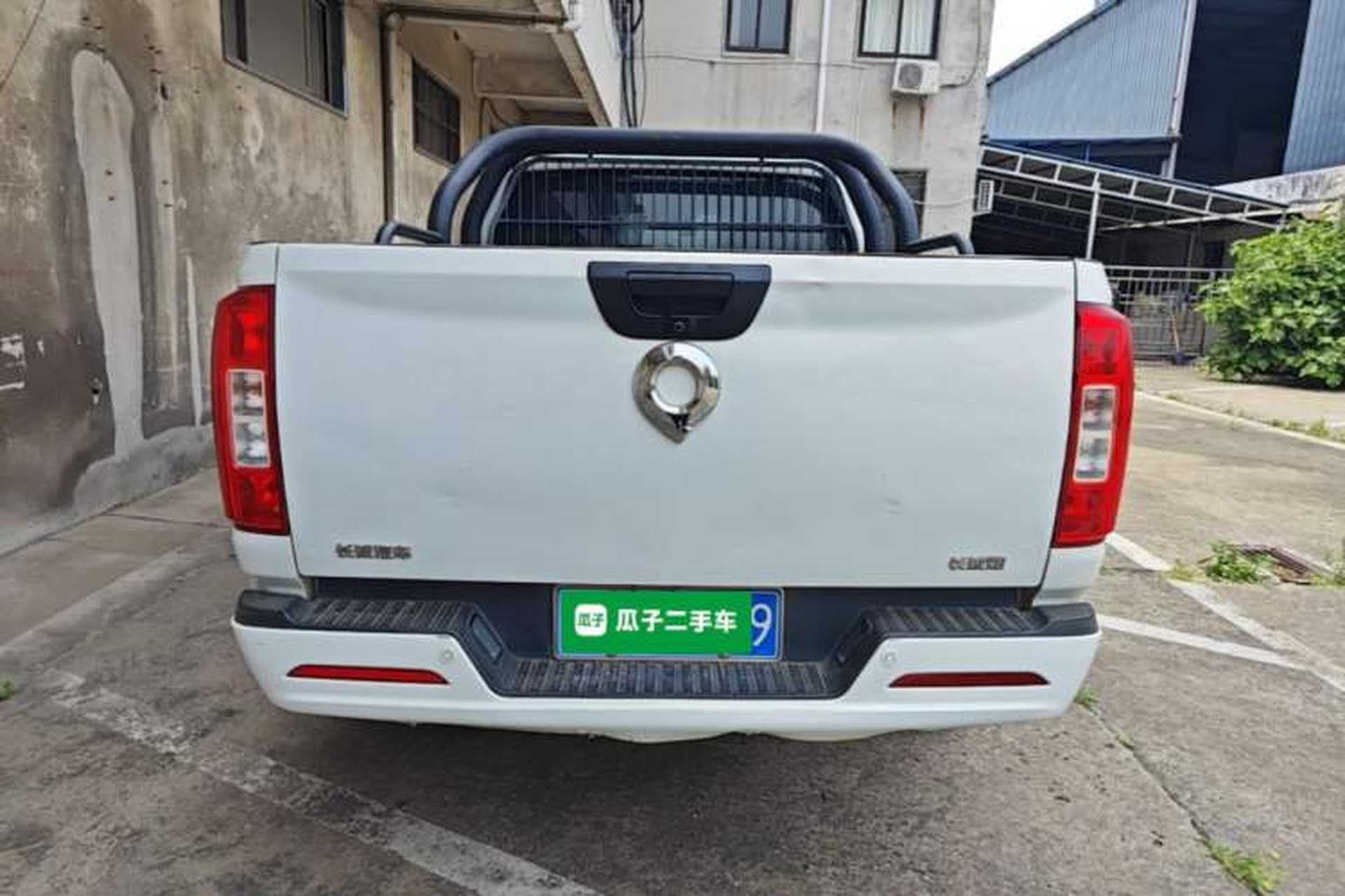 Used Great Wall Poer 2021 2.0T Commercial Version Manual Diesel 4x4 Elite Long-Box GW4D20M Rear