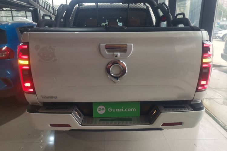Used Great Wall Poer 2021 2.0T Global Version Automatic Diesel 4x4 Sporty Standard Cab GW4D20M Rear