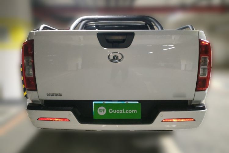 Used Great Wall Poer 2021 2.0T Commercial Version Automatic Diesel 4x4 Elite Long-Box GW4D20M Rear