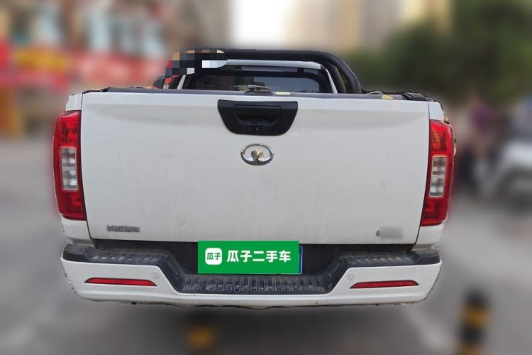 Used Great Wall Poer 2021 2.0T Commercial Version Manual Diesel 4x4 Elite Long-Box GW4D20M Rear