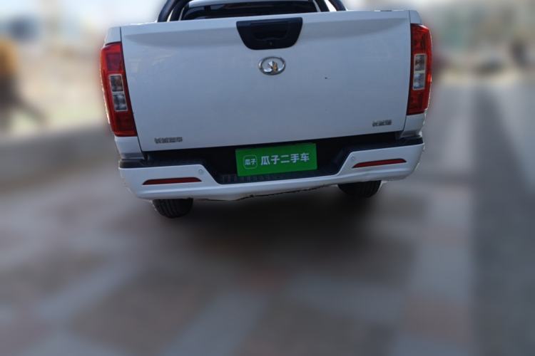 Used Great Wall Poer 2021 2.0T Commercial Version Manual Diesel Two-Wheel Drive Elite Long-Box GW4D20M Rear