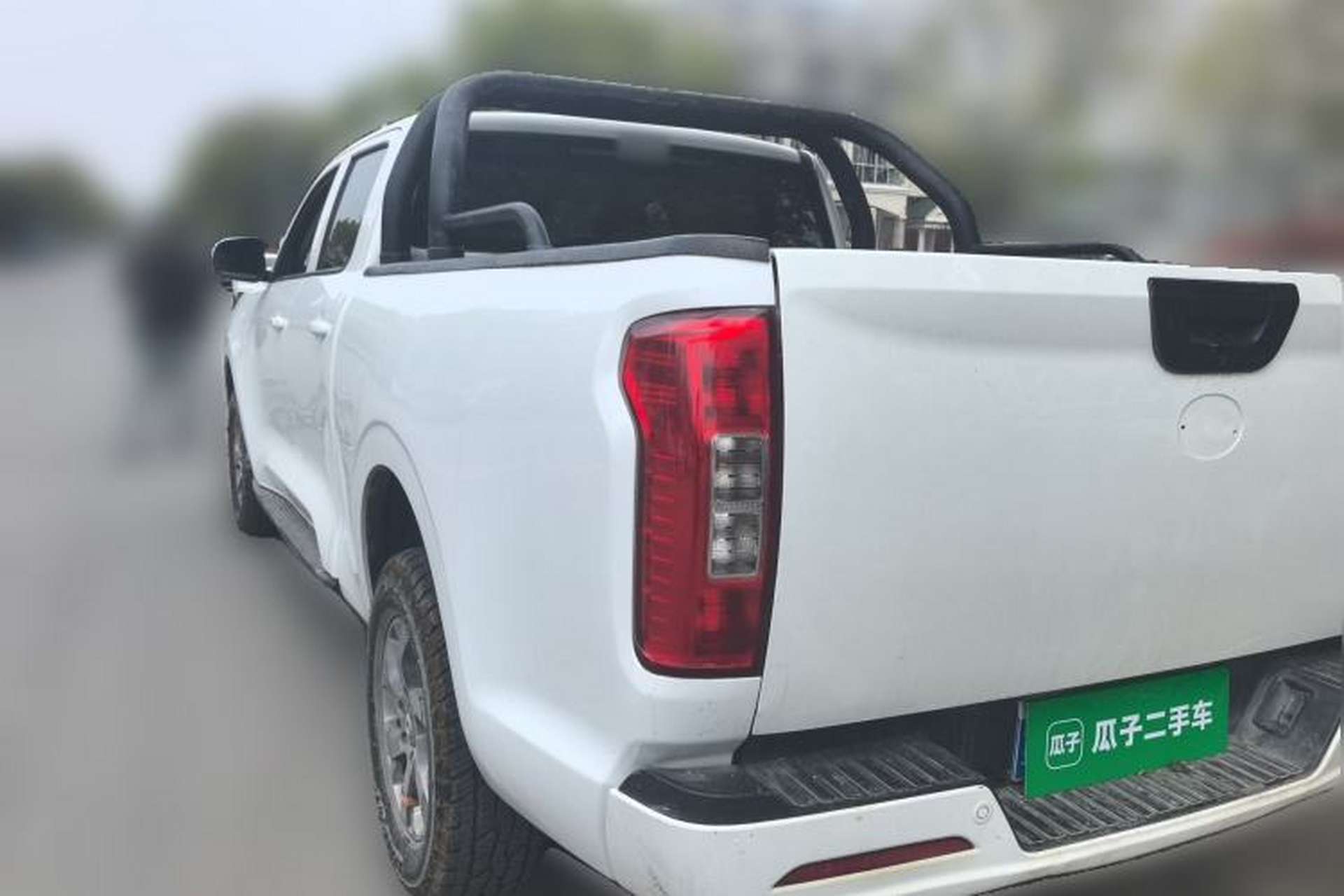 Used Great Wall Poer 2021 2.0T Commercial Version Automatic Diesel Two-Wheel Drive Elite Trim with Long Bed – GW4D20M Rear Left 45 Deg