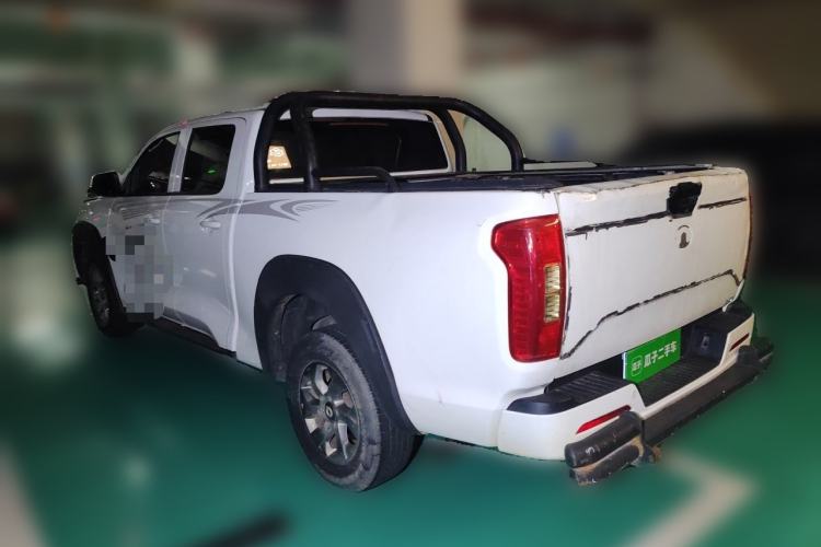 Used Great Wall Poer 2021 2.0T Commercial Version Automatic Diesel Two-Wheel Drive Elite Trim with Long Bed – GW4D20M Rear Left 45 Deg