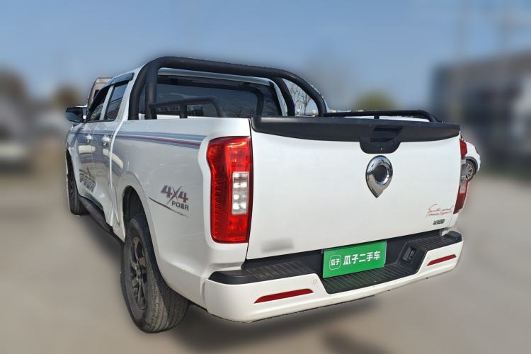 Used Great Wall Poer 2021 2.0T Commercial Version Automatic Diesel Two-Wheel Drive Elite Trim with Long Bed – GW4D20M Rear Left 45 Deg