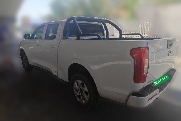 Used Great Wall Poer 2021 2.0T Commercial Version Automatic Diesel Two-Wheel Drive Elite Trim with Long Bed – GW4D20M Rear Left 45 Deg