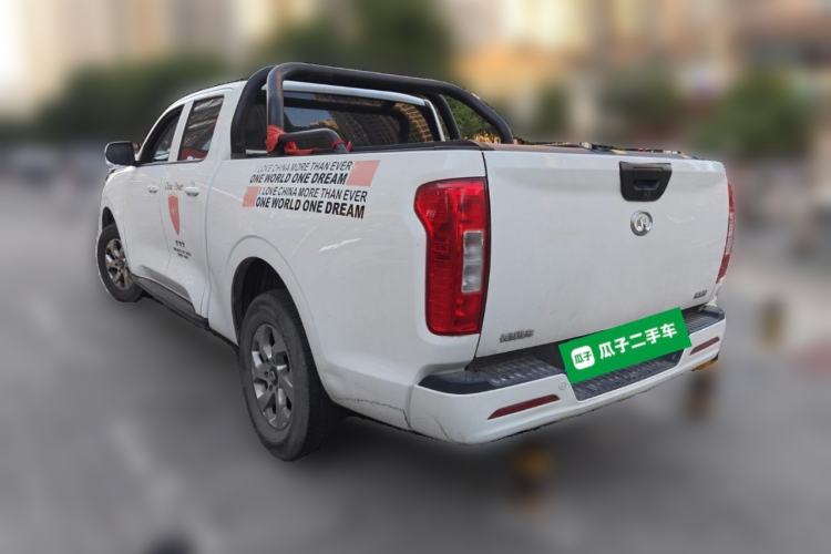 Used Great Wall Poer 2021 2.0T Commercial Version Manual Diesel 4x4 Elite Long-Box GW4D20M Rear Left 45 Deg
