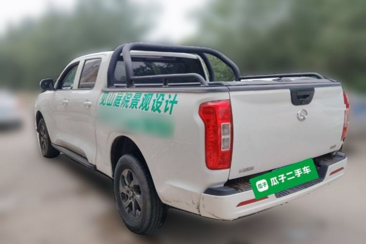 Used Great Wall Poer 2021 2.0T Commercial Version Automatic Diesel 4x4 Elite Long-Box GW4D20M Rear Left 45 Deg