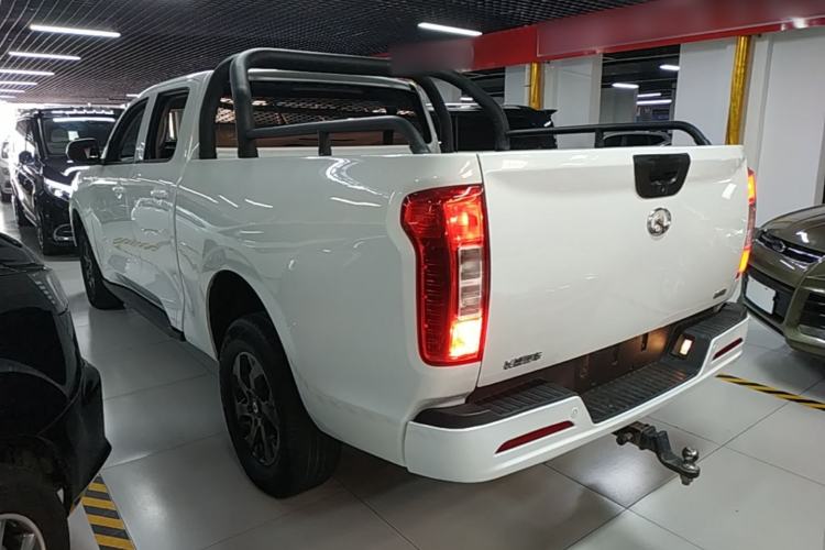 Used Great Wall Poer 2021 2.0T Commercial Version Automatic Diesel Two-Wheel Drive Elite Trim with Long Bed – GW4D20M Rear Left 45 Deg