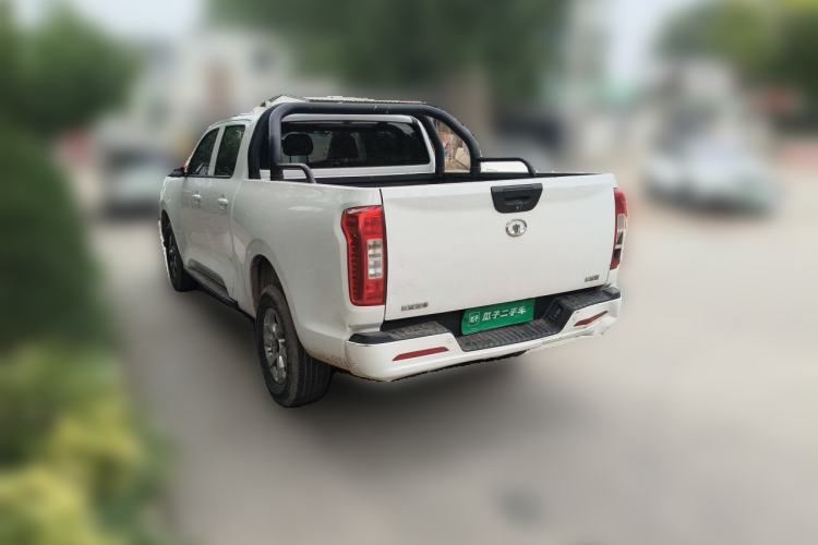 Used Great Wall Poer 2021 2.0T Commercial Version Automatic Diesel Two-Wheel Drive Elite Trim with Long Bed – GW4D20M Rear Left 45 Deg