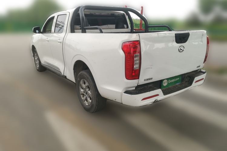 Used Great Wall Poer 2021 2.0T Commercial Version Manual Diesel Two-Wheel Drive Elite Long-Box GW4D20M Rear Left 45 Deg