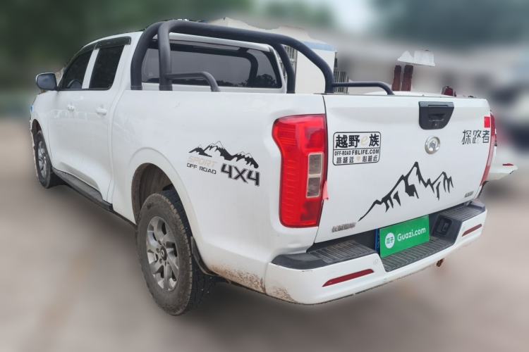 Used Great Wall Poer 2021 2.0T Commercial Version Automatic Diesel Two-Wheel Drive Elite Trim with Long Bed – GW4D20M Rear Left 45 Deg