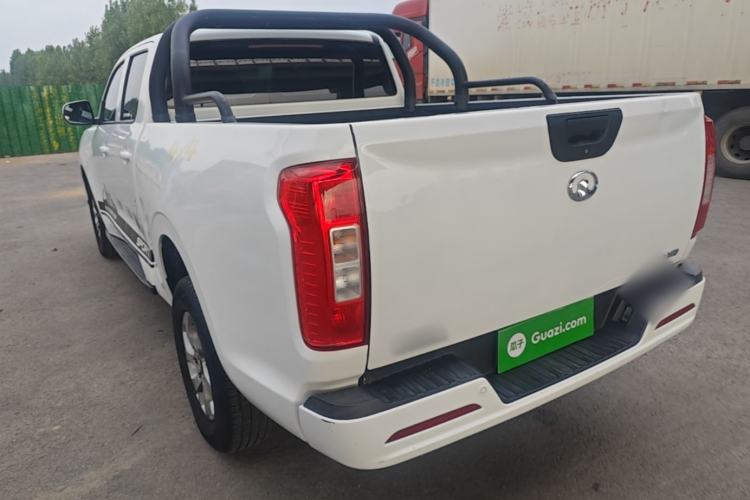 Used Great Wall Poer 2021 2.0T Commercial Version Automatic Diesel Two-Wheel Drive Elite Trim with Long Bed – GW4D20M Rear Left 45 Deg