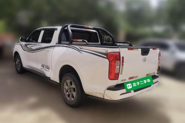 Used Great Wall Poer 2021 2.0T Commercial Version Automatic Diesel 4x4 Navigation-Ready Long-Box GW4D20M Rear Left 45 Deg