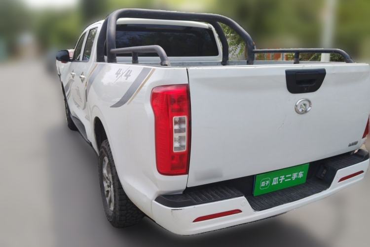 Used Great Wall Poer 2021 2.0T Commercial Version Manual Diesel 4x4 Elite Long-Box GW4D20M Rear Left 45 Deg