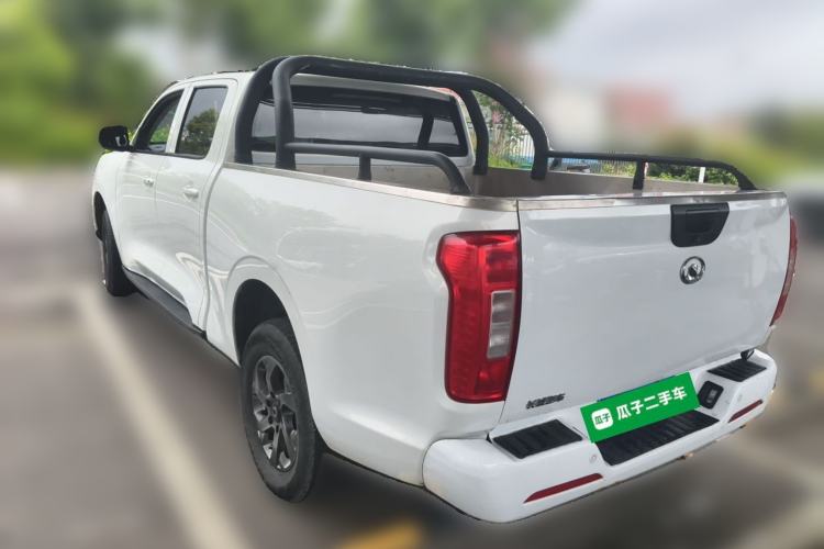 Used Great Wall Poer 2021 2.0T Commercial Version Automatic Diesel Two-Wheel Drive Elite Trim with Long Bed – GW4D20M Rear Left 45 Deg