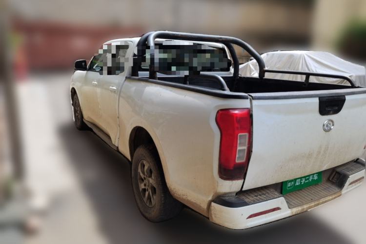 Used Great Wall Poer 2021 2.0T Commercial Version Automatic Diesel 4x4 Elite Long-Box GW4D20M Rear Left 45 Deg