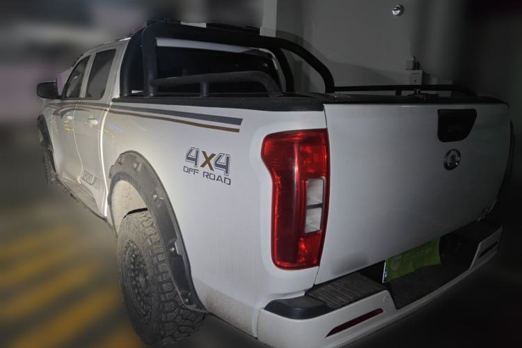 Used Great Wall Poer 2021 2.0T Commercial Version Automatic Diesel 4x4 Elite Long-Box GW4D20M Rear Left 45 Deg