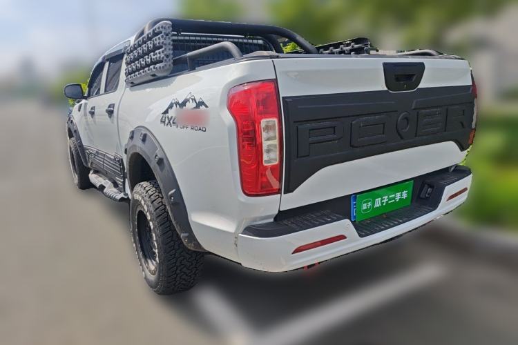 Used Great Wall Poer 2021 2.0T Commercial Version Automatic Diesel 4x4 Elite Long-Box GW4D20M Rear Left 45 Deg