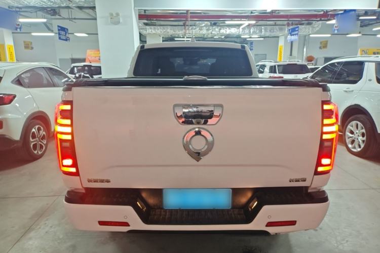 Used Great Wall Poer 2021 2.0T Global Version Automatic Gasoline 4x4 Comfort Trim Standard Cab GW4C20B Rear