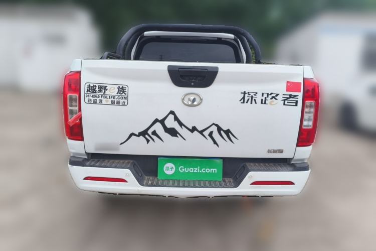 Used Great Wall Poer 2021 2.0T Commercial Version Automatic Diesel Two-Wheel Drive Elite Trim with Long Bed – GW4D20M Rear