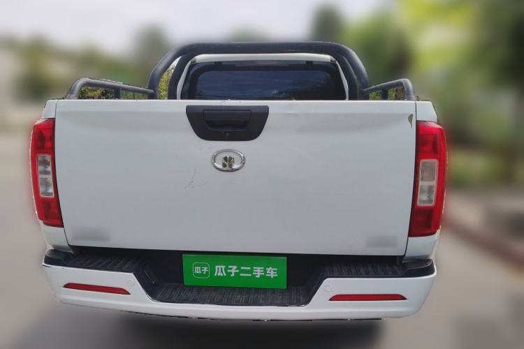 Used Great Wall Poer 2021 2.0T Commercial Version Manual Diesel 4x4 Elite Long-Box GW4D20M Rear