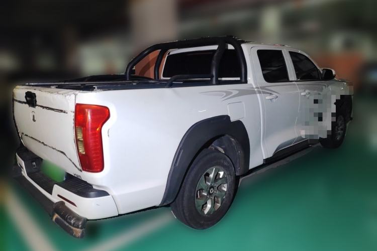 Used Great Wall Poer 2021 2.0T Commercial Version Automatic Diesel Two-Wheel Drive Elite Trim with Long Bed – GW4D20M Rear Right 45 Deg