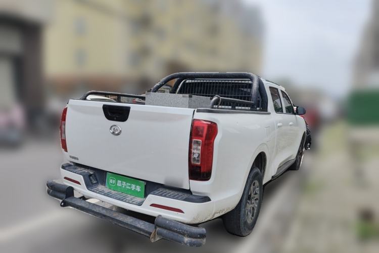 Used Great Wall Poer 2021 2.0T Commercial Version Automatic Diesel Two-Wheel Drive Elite Trim with Long Bed – GW4D20M Rear Right 45 Deg