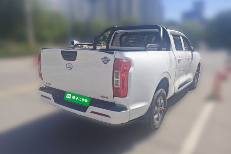 Used Great Wall Poer 2021 2.0T Commercial Version Manual Diesel Two-Wheel Drive Elite Long-Box GW4D20M Rear Right 45 Deg