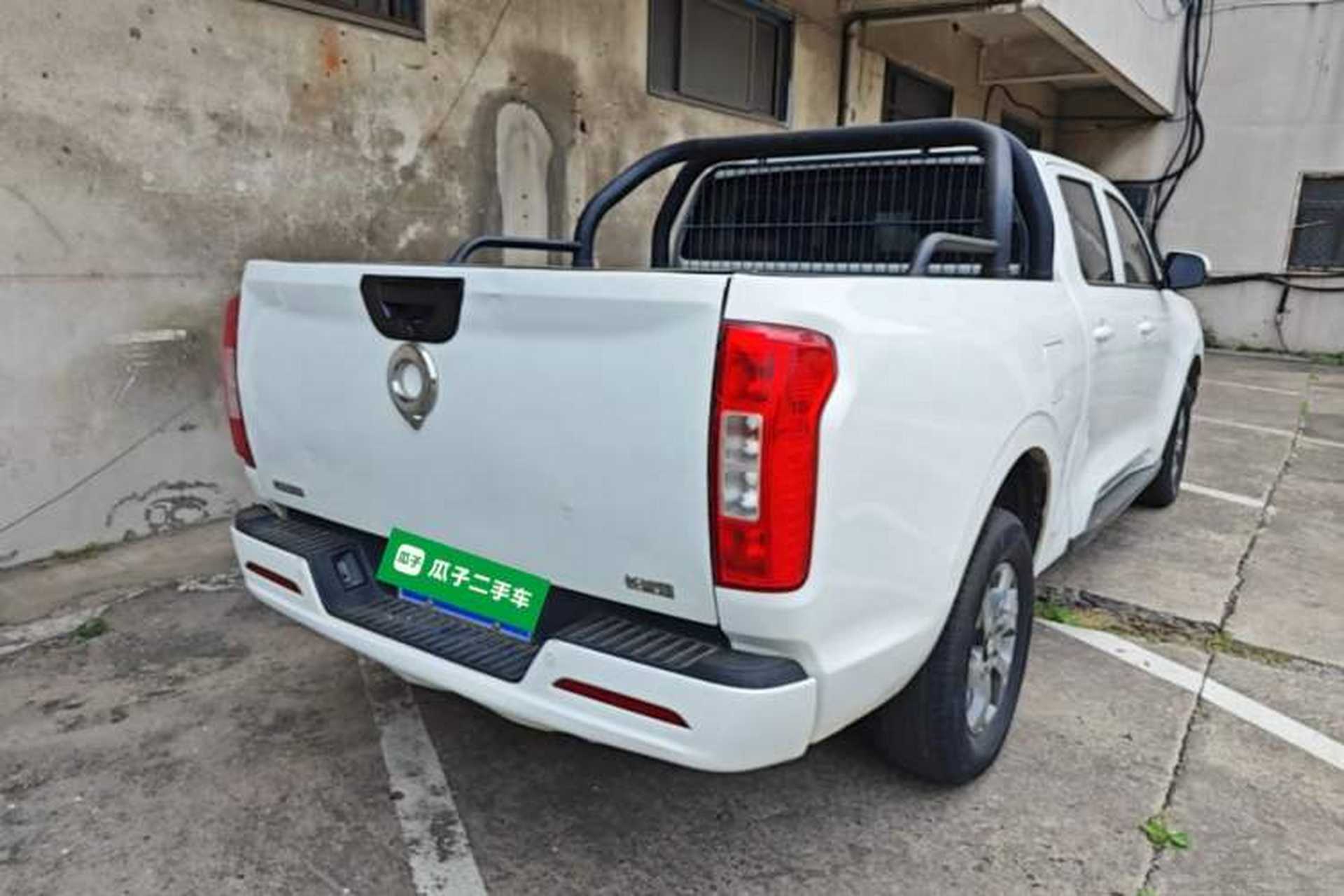 Used Great Wall Poer 2021 2.0T Commercial Version Manual Diesel 4x4 Elite Long-Box GW4D20M Rear Right 45 Deg