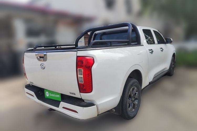 Used Great Wall Poer 2021 2.0T Commercial Version Automatic Diesel Two-Wheel Drive Elite Trim with Long Bed – GW4D20M Rear Right 45 Deg