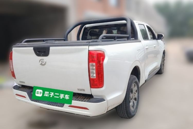 Used Great Wall Poer 2021 2.0T Commercial Version Automatic Diesel 4x4 Elite Long-Box GW4D20M Rear Right 45 Deg