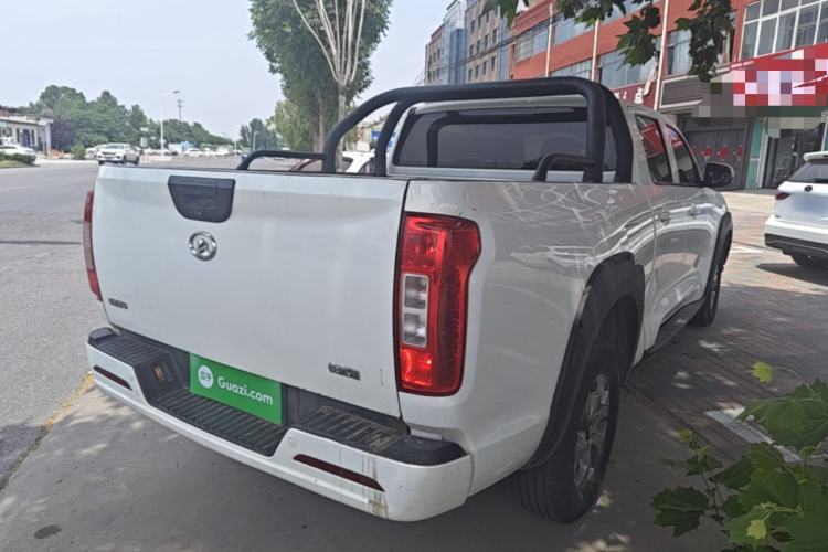Used Great Wall Poer 2021 2.0T Commercial Version Automatic Diesel Two-Wheel Drive Elite Trim with Long Bed – GW4D20M Rear Right 45 Deg